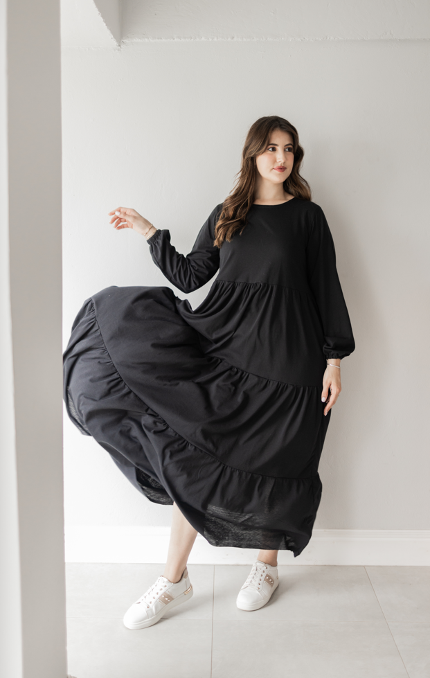 3 Tiered Maxi Dress - Recycled Plastic