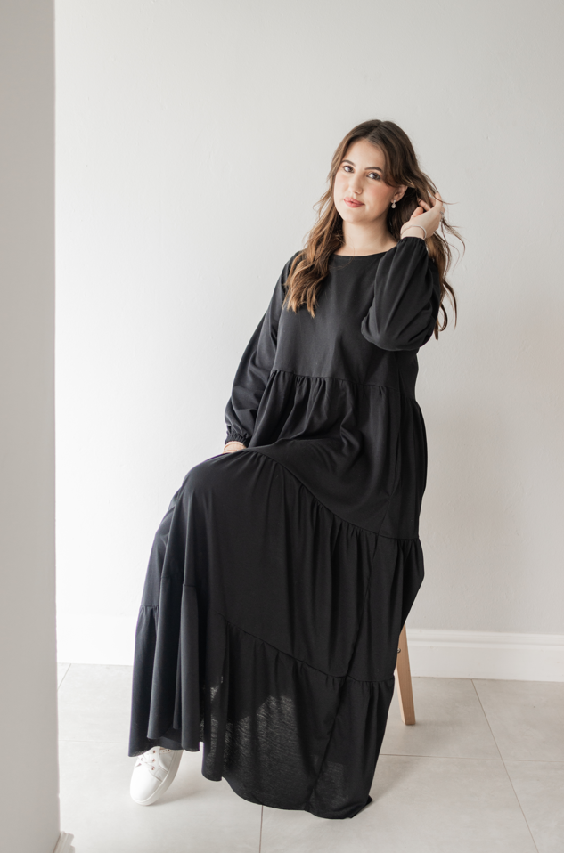 3 Tiered Maxi Dress - Recycled Plastic