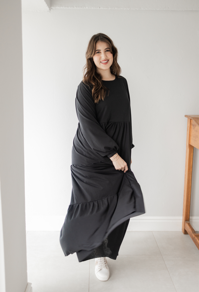 3 Tiered Maxi Dress - Recycled Plastic