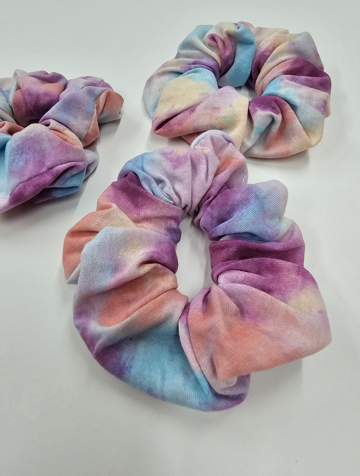 Hand Painted Hair Scrunchies