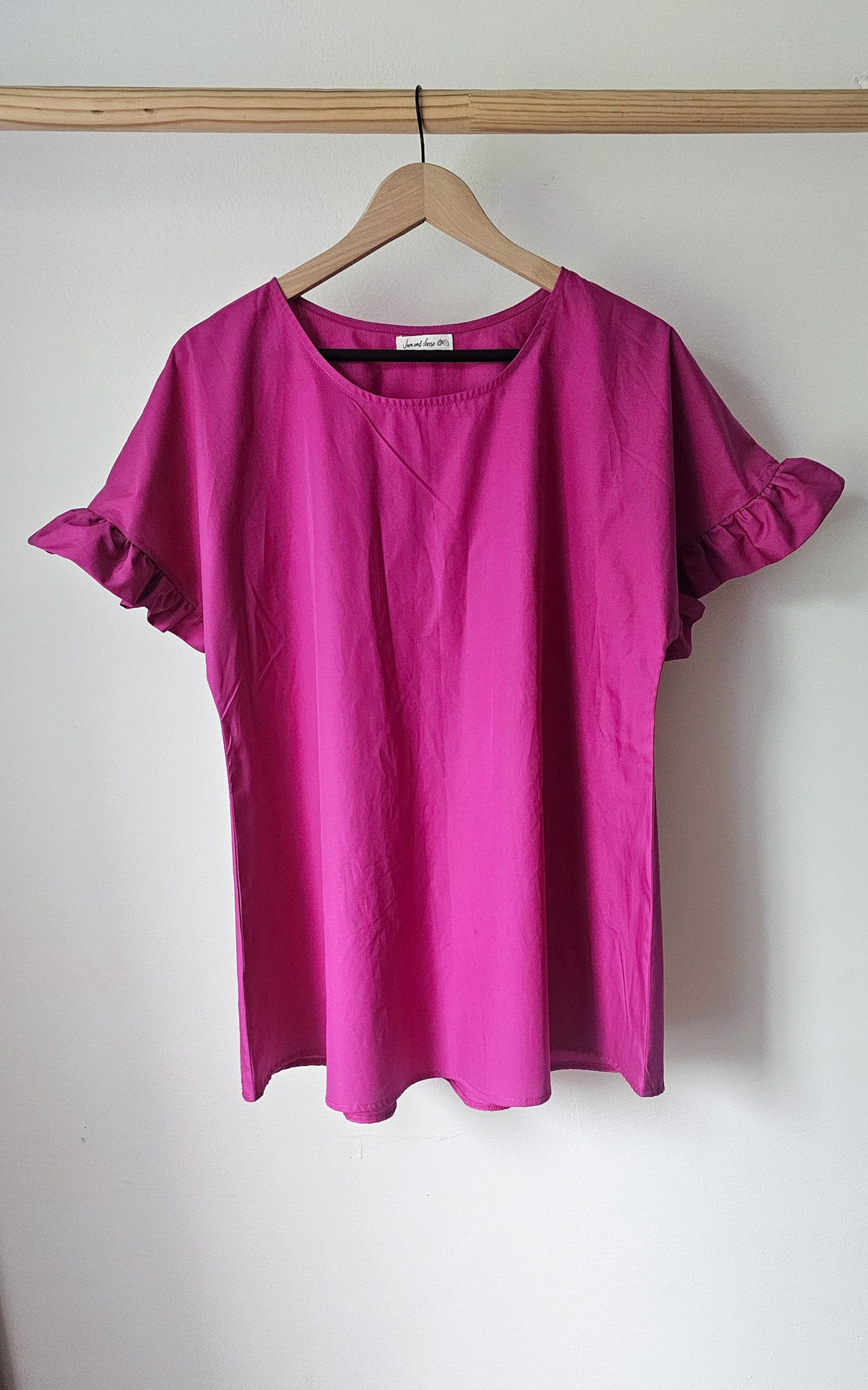 Frilled Top - Poplin