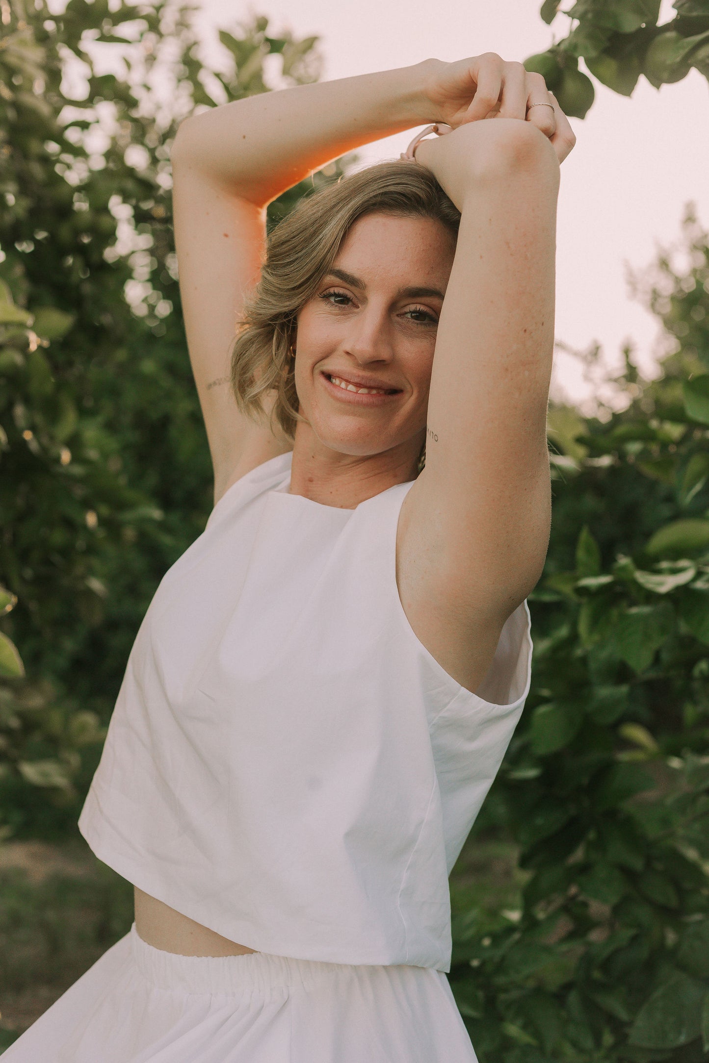 Sleeveless Crop Top