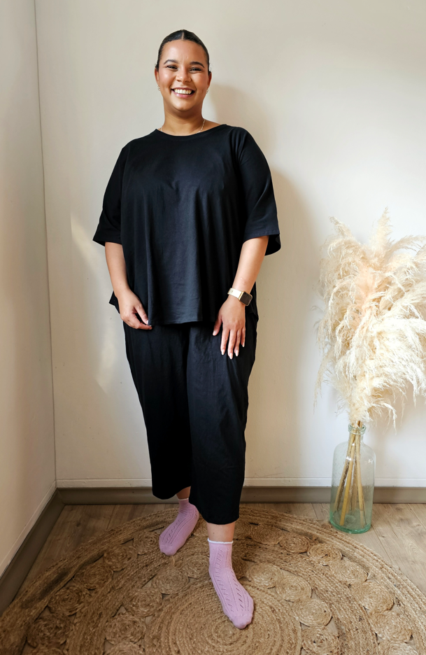 3/4 Pajammer Pants - 100% Cotton