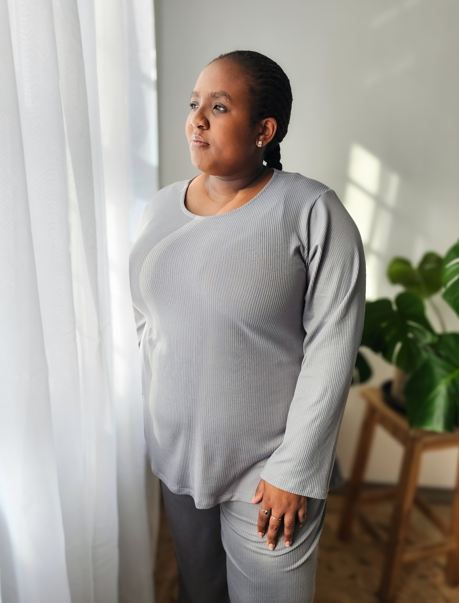 Ribbed Loungewear Set - Offcut Range