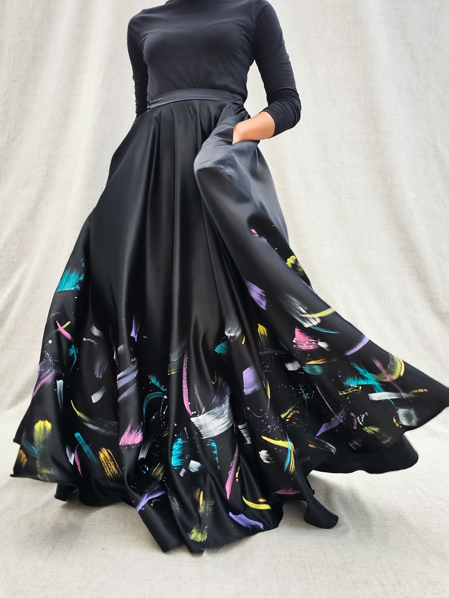Galaxy Skirt - Hand Painted