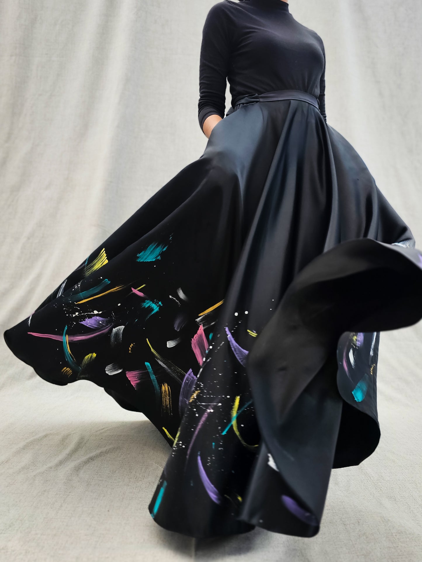 Galaxy Skirt - Hand Painted