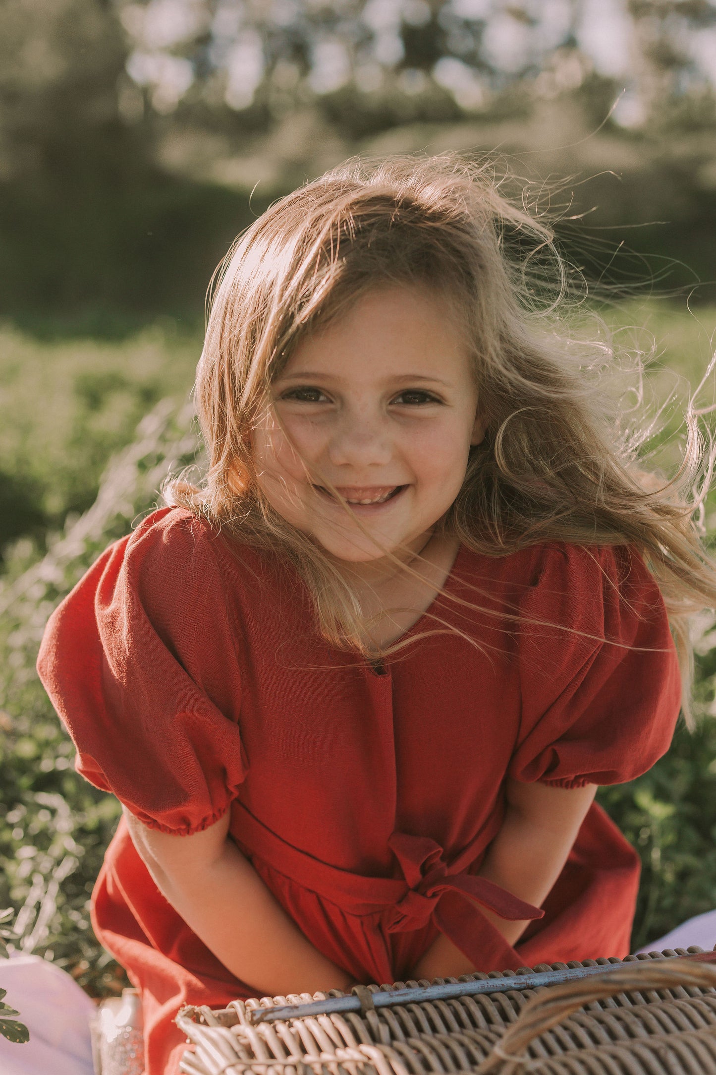 Kids' Linen Cotton Dress
