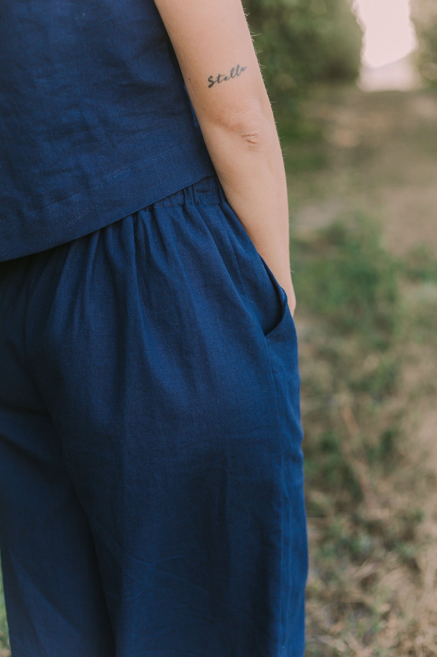 Linen Cotton Pants