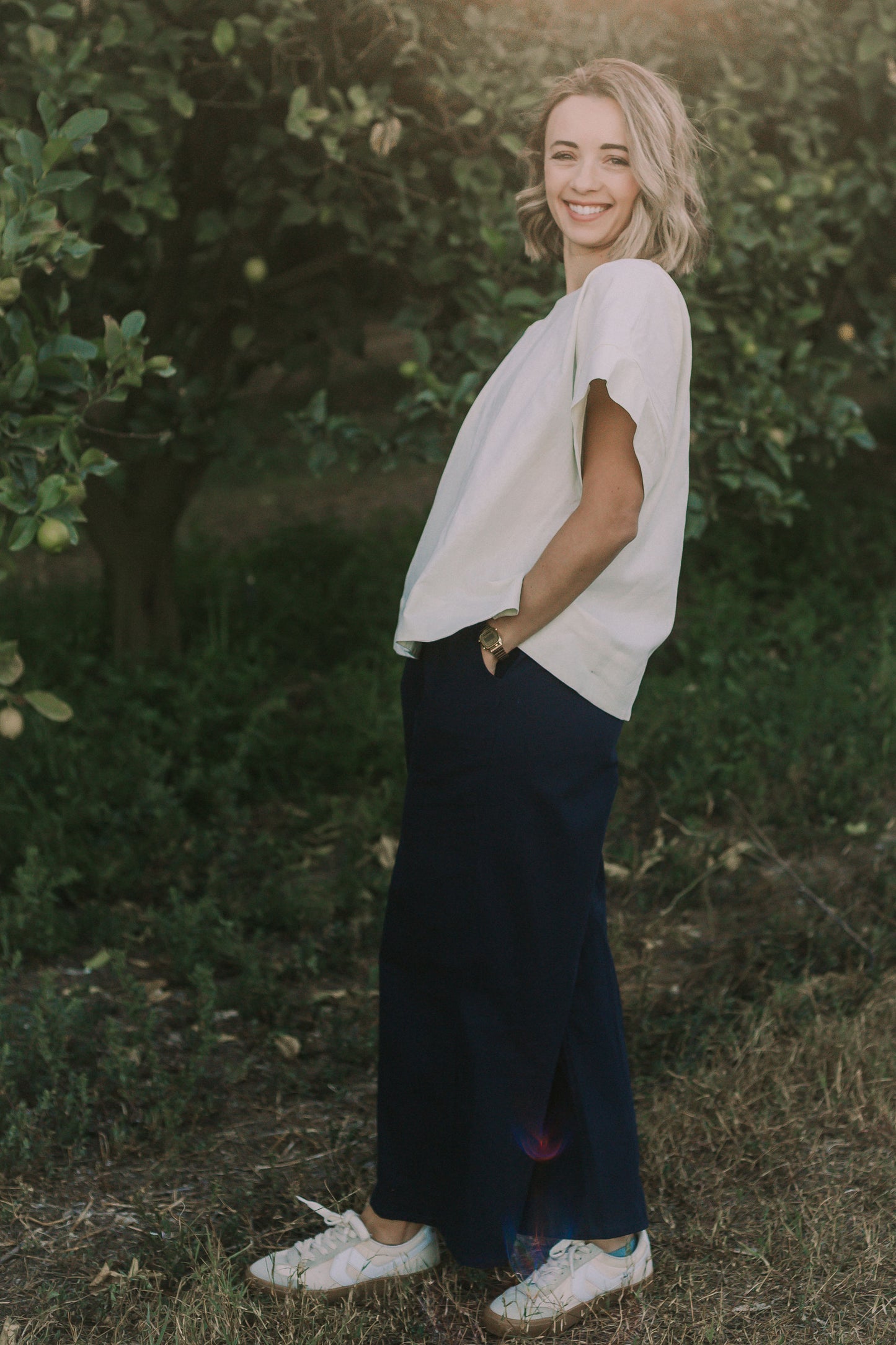 Linen Cotton Pants