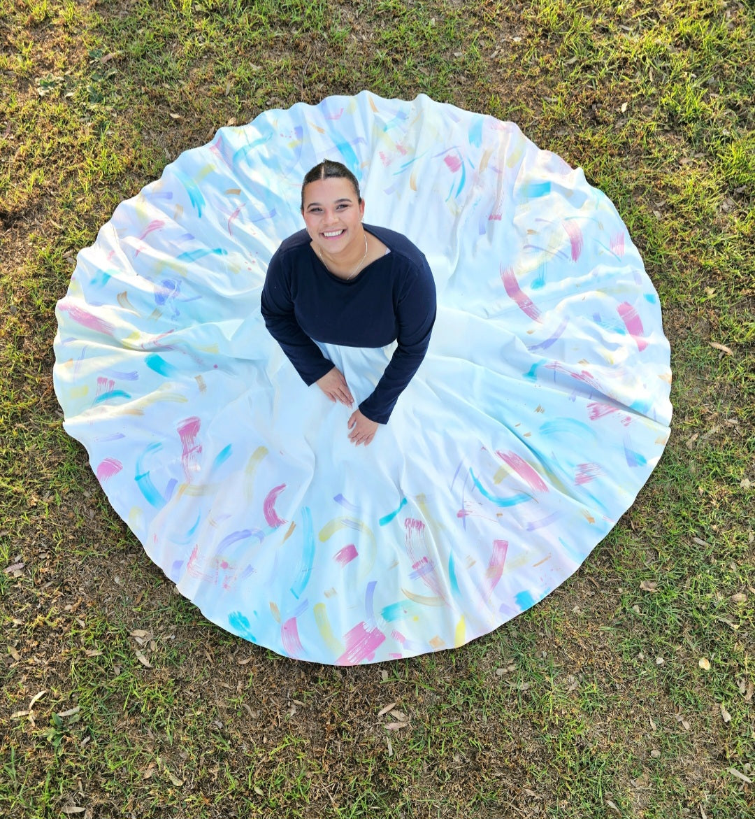 Sugar Skirt - Hand Painted