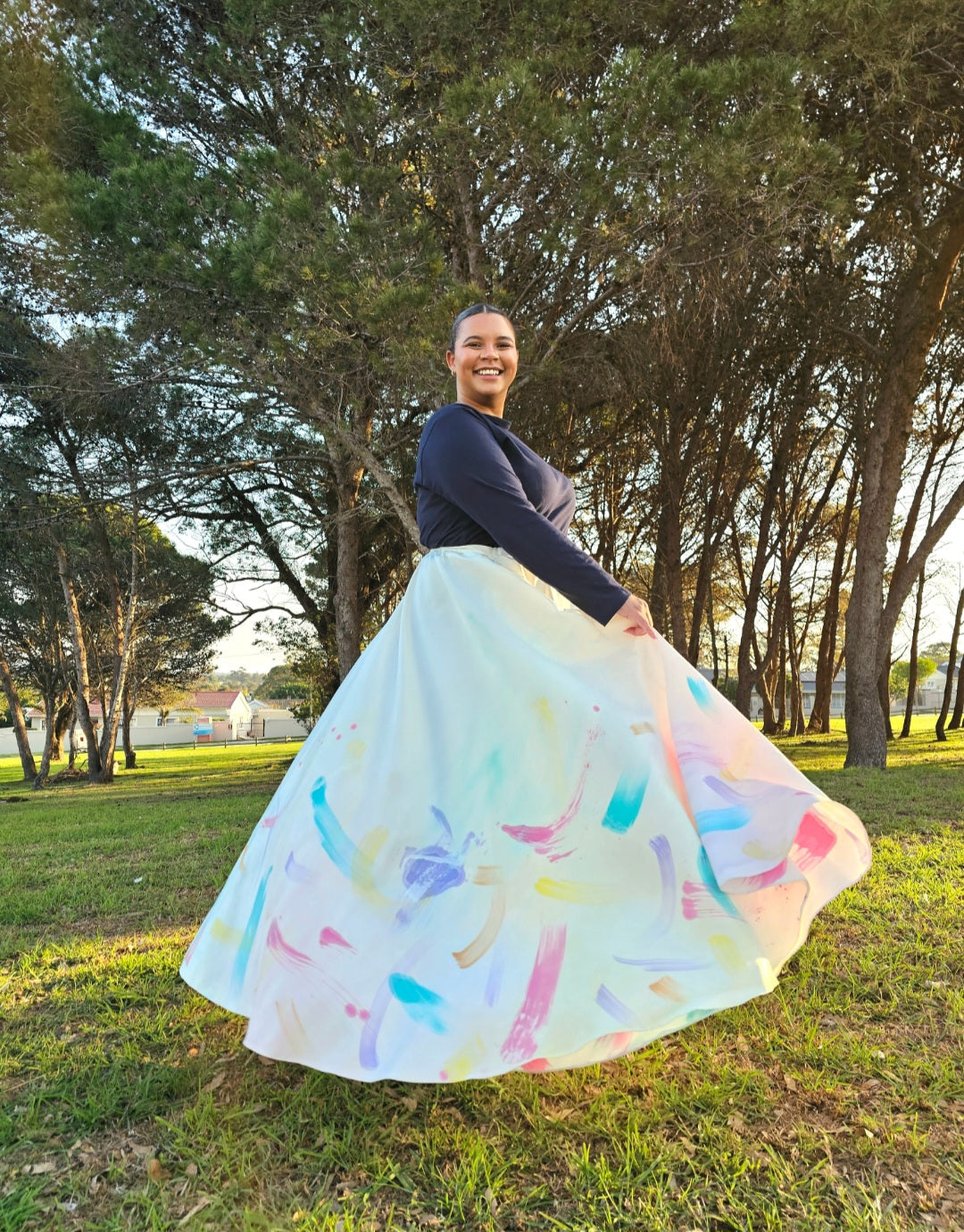 Sugar Skirt - Hand Painted