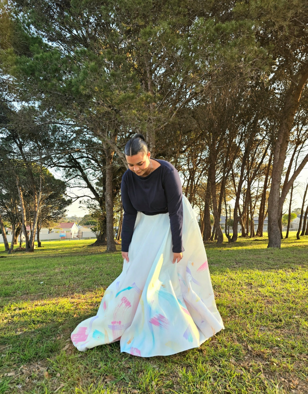 Sugar Skirt - Hand Painted