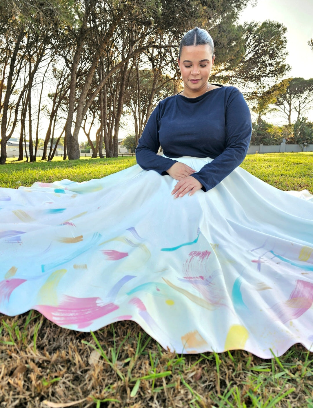 Sugar Skirt - Hand Painted