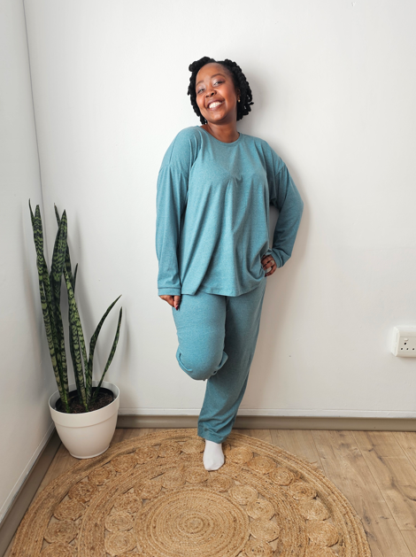 Winter Matching Pajammer Set