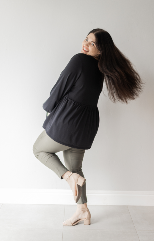 Blouse - Babydoll Style - Recycled Plastic