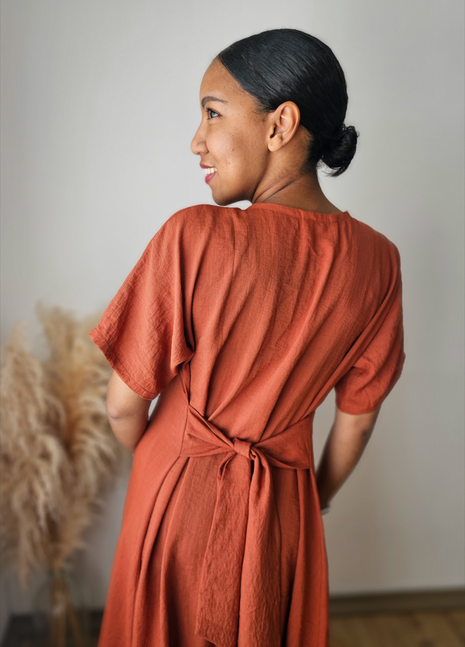 The Emperor - Midi Dress - Offcut Range