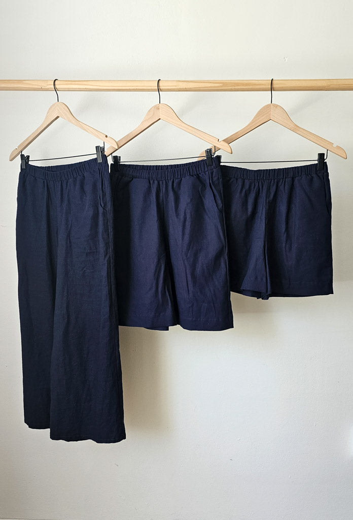 Linen Cotton Shorts