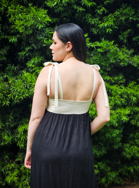 The Holiday Maxi Dress - Linen