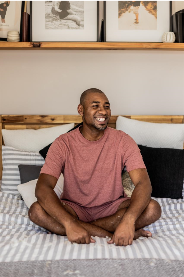 Men's Matching Summer Pajammer Set - Recycled Plastic