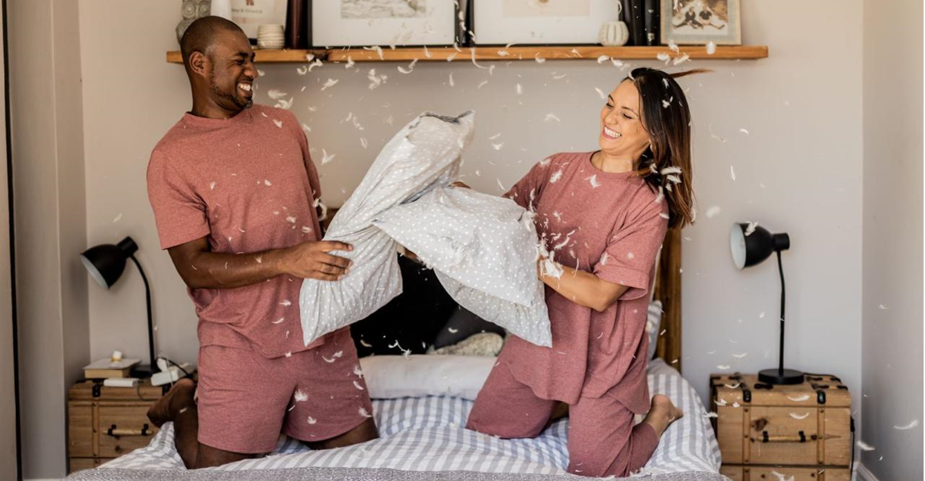 Men's Matching Summer Pajammer Set - Recycled Plastic