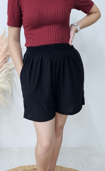 Black Shorts - Recycled Plastic