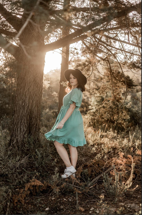 Frilled T-shirt Dress - Recycled Plastic