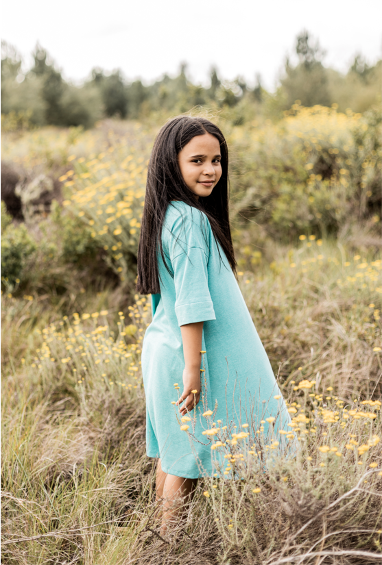 Kid's T-shirt Dress - Recycled Plastic