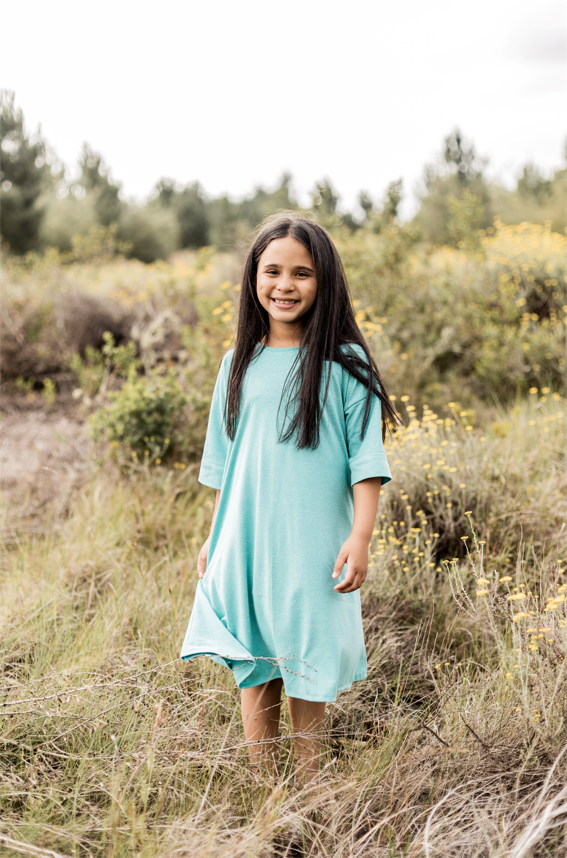Kid's T-shirt Dress - Recycled Plastic