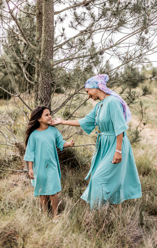 T-shirt dress - mid length sleeve