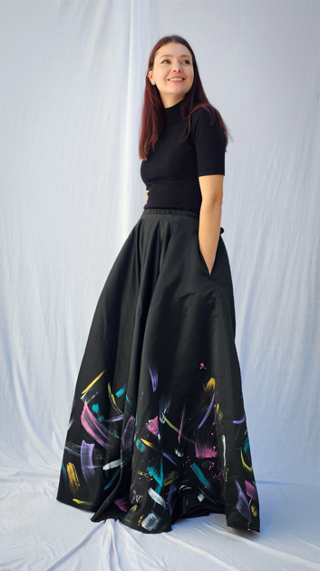 Galaxy Skirt - Hand Painted
