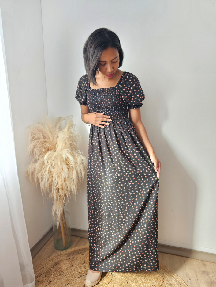 The Cottage Dress - Maxi Length - Tencel