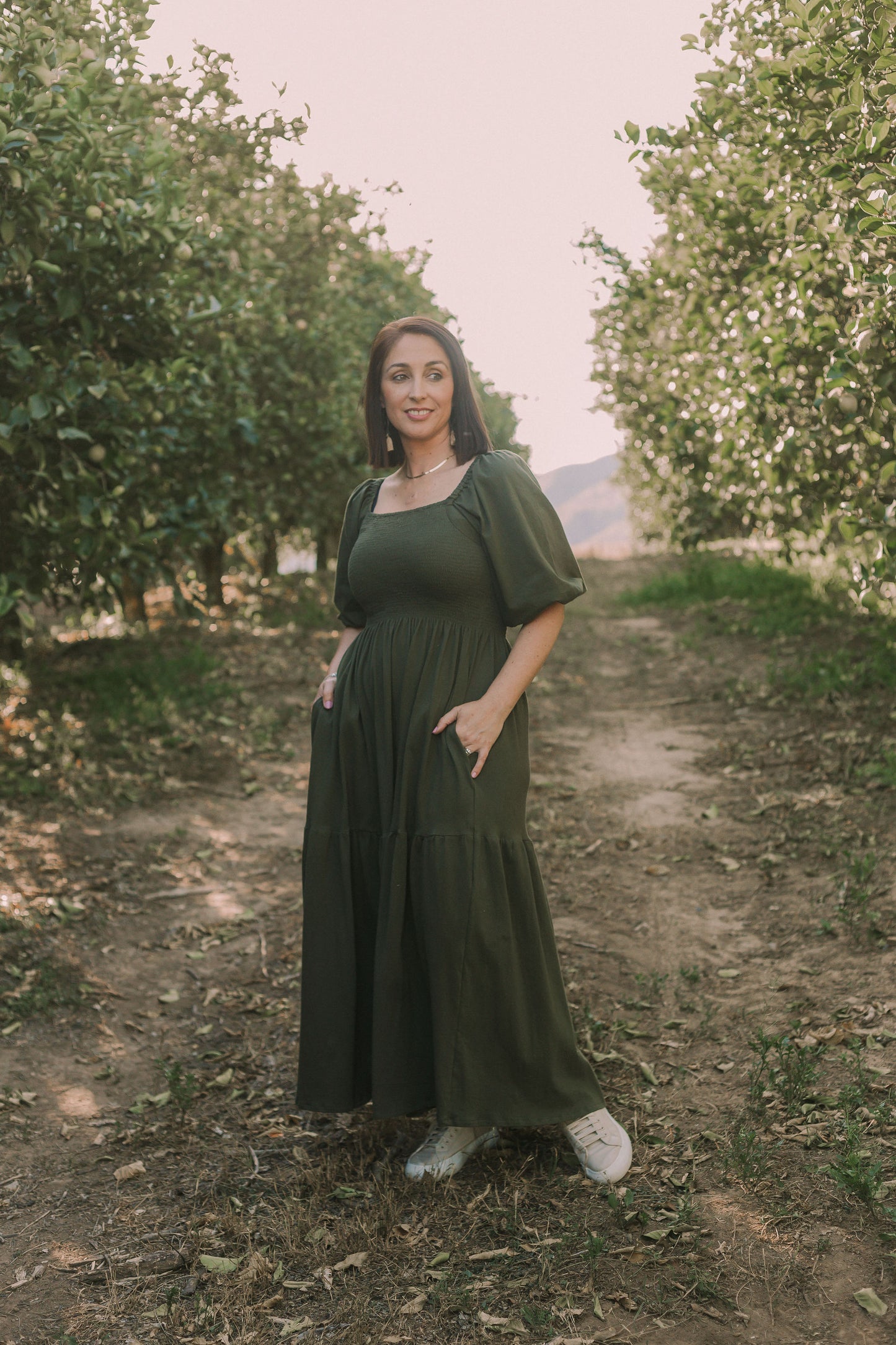 The Cottage Dress - 2 Tiered Ankle Length