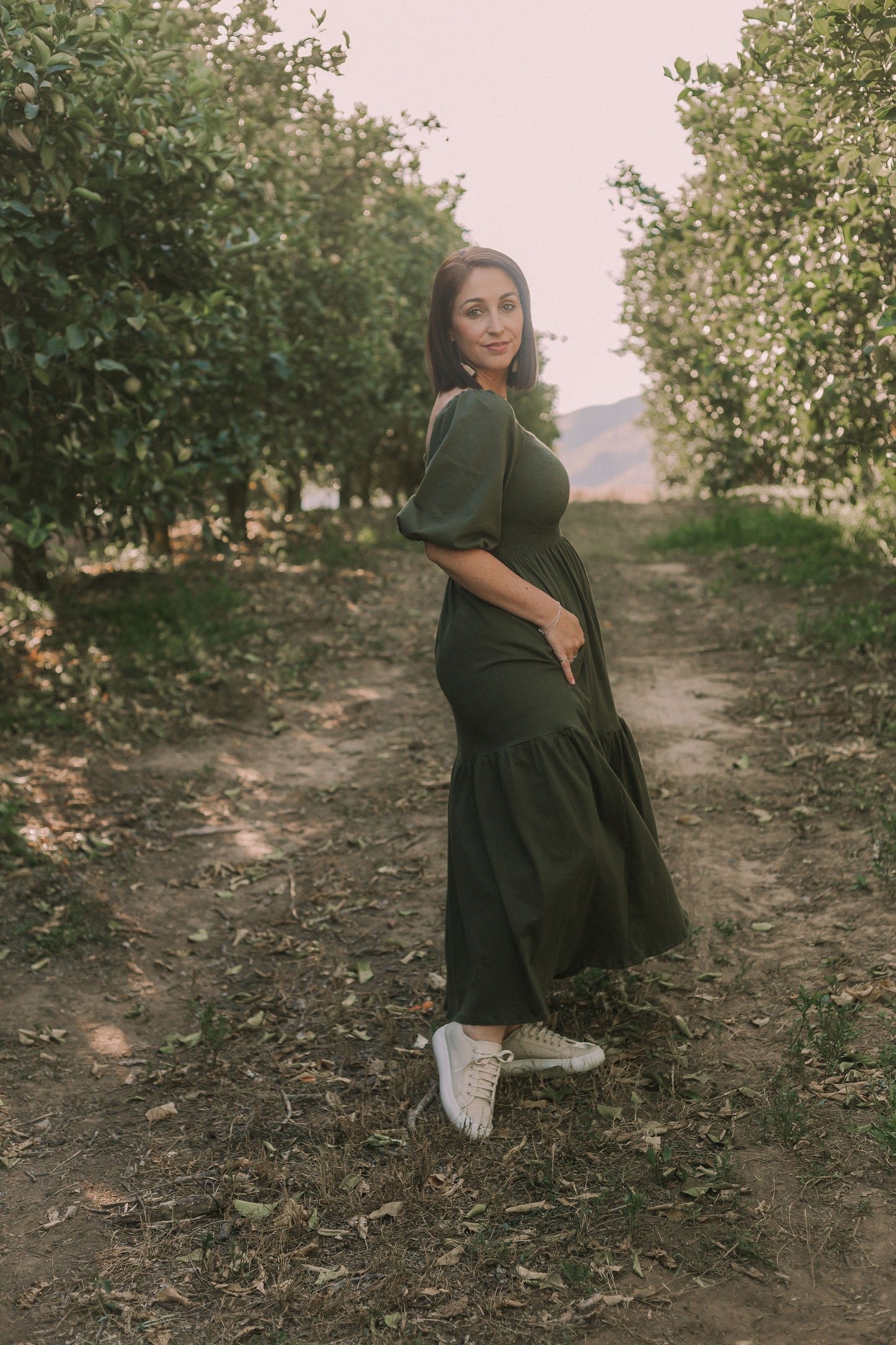 The Cottage Dress - 2 Tiered Ankle Length