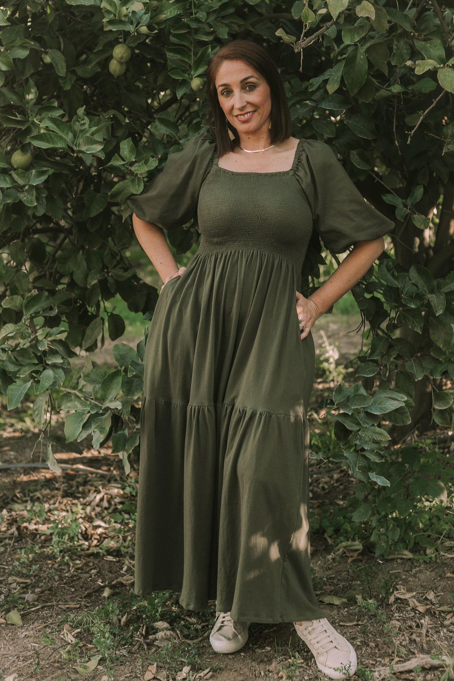 The Cottage Dress - 2 Tiered Ankle Length