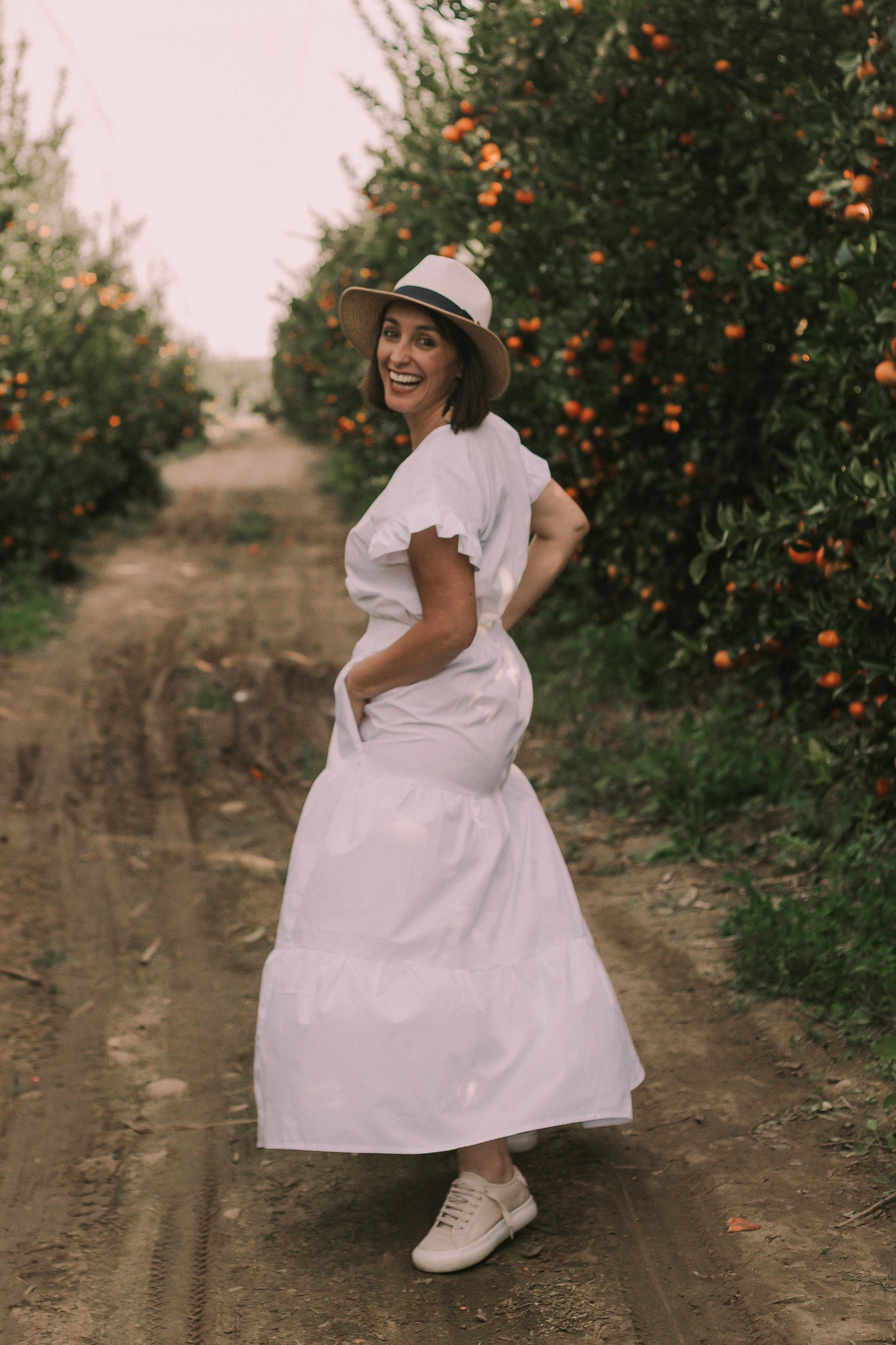 3 Tiered Maxi Skirt - Poplin