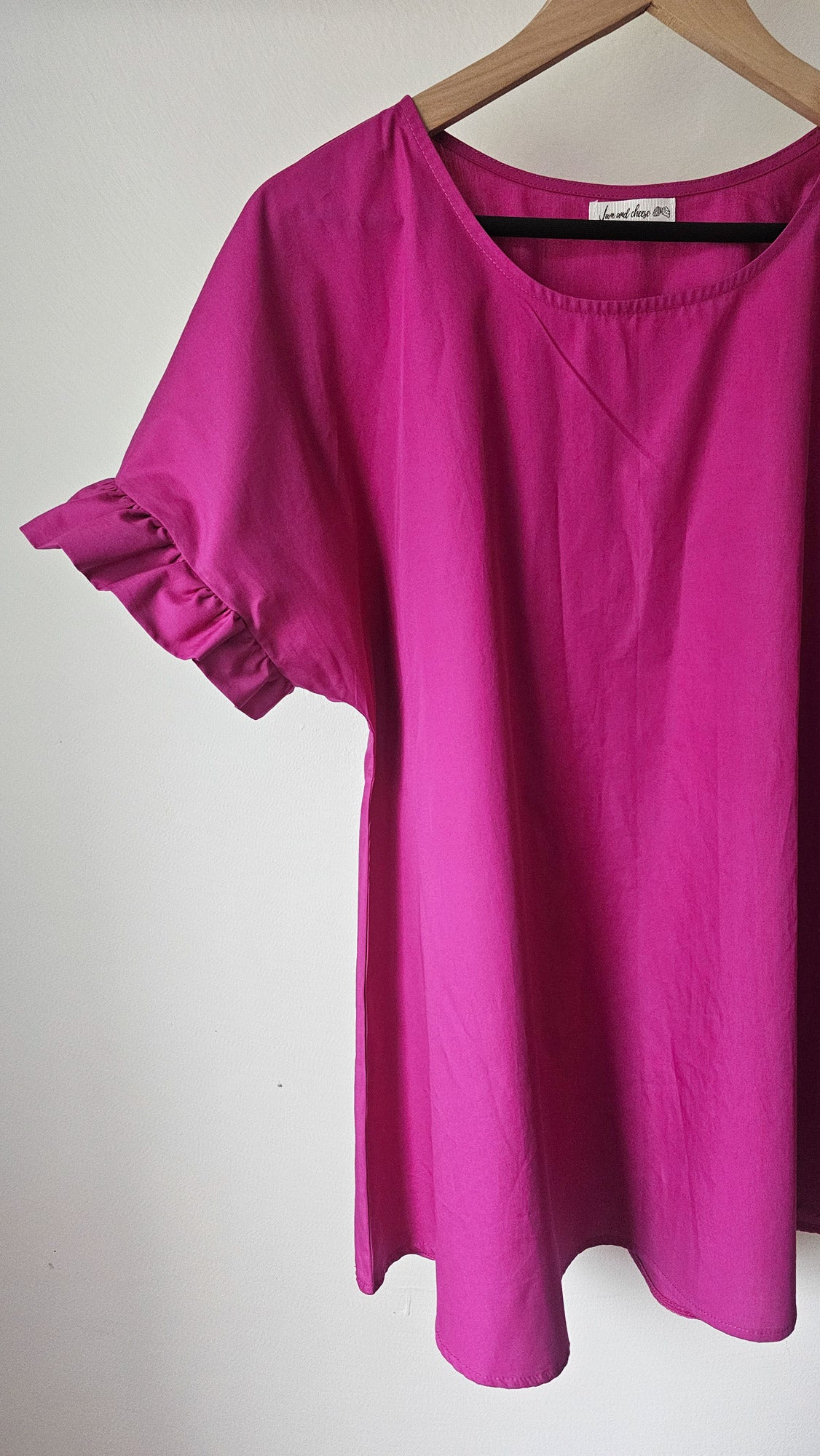 Frilled Top - Poplin