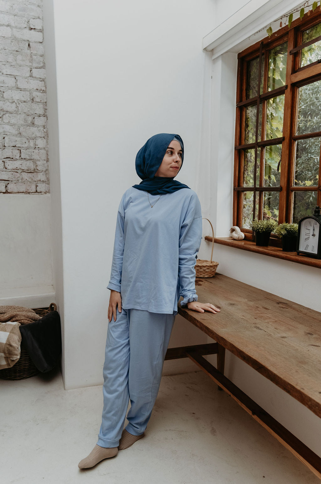 Winter Matching Pajammer Set