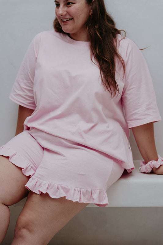 Pajammer Shorts - Frilled
