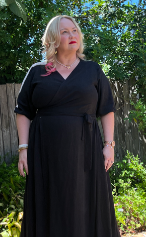 The Warrior - Midi Dress - Linen