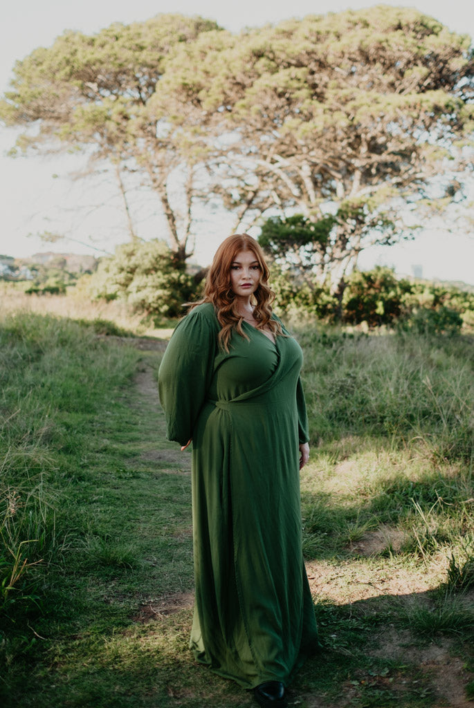 Wrap Maxi Dress