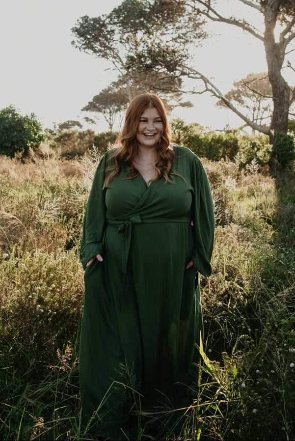 Wrap Maxi Dress
