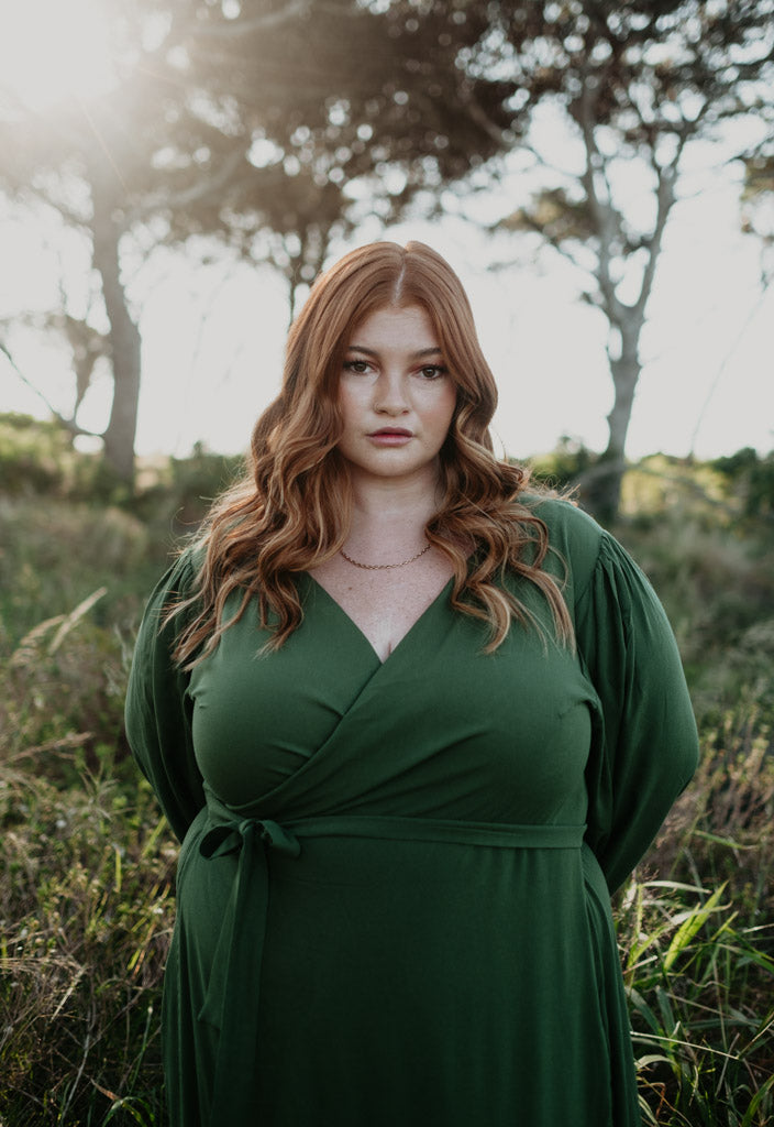 Wrap Maxi Dress