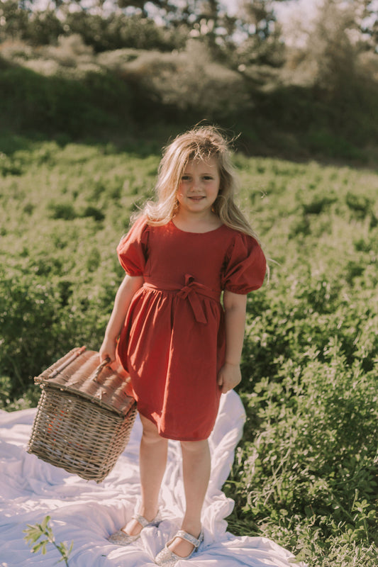 Kids' Linen Cotton Dress