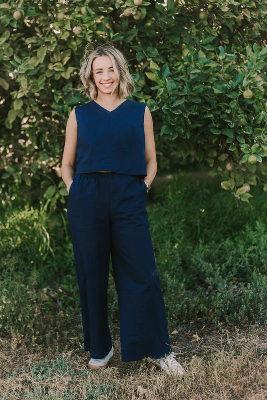 Linen Cotton Pants