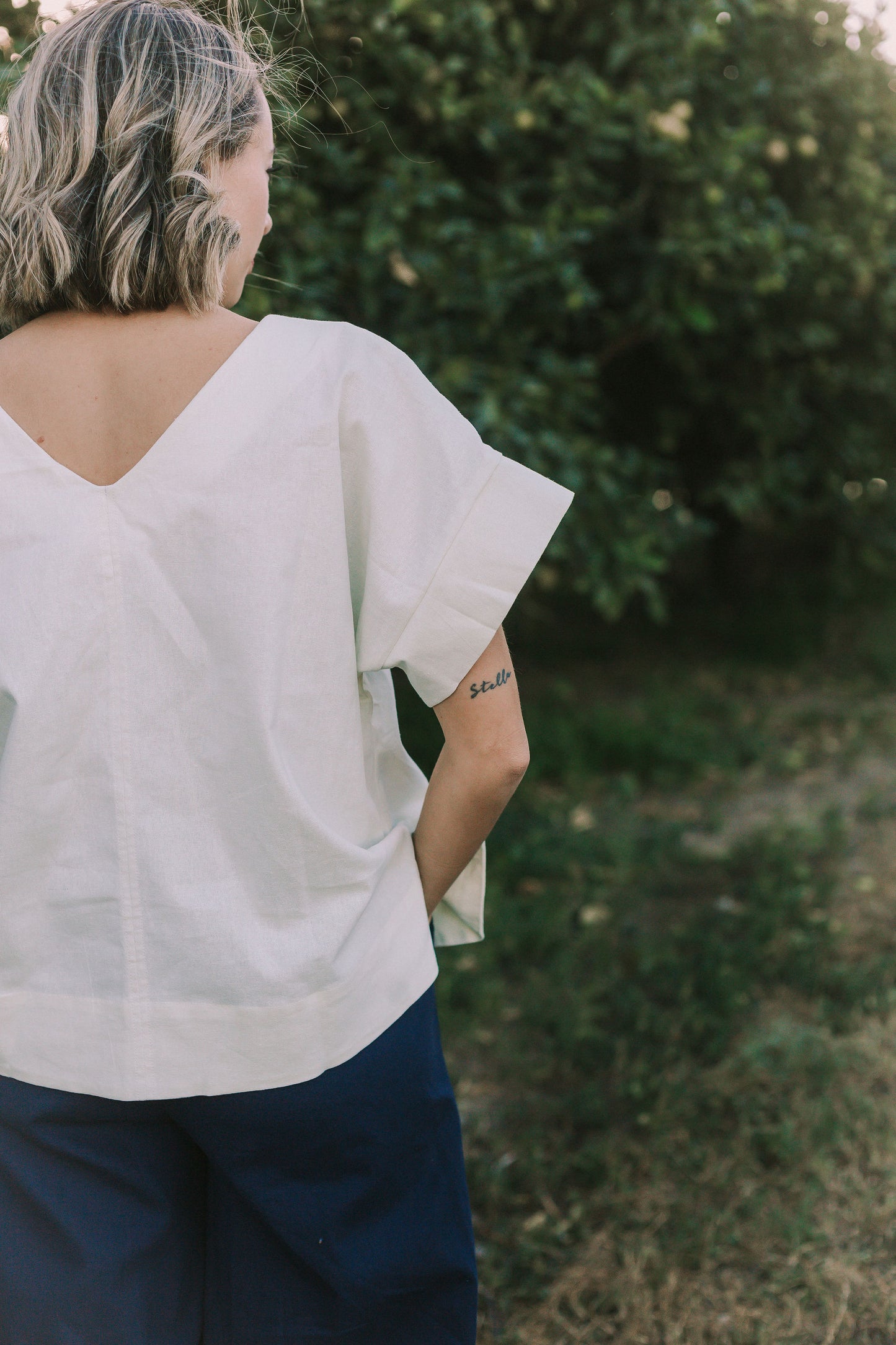 Linen Cotton Top