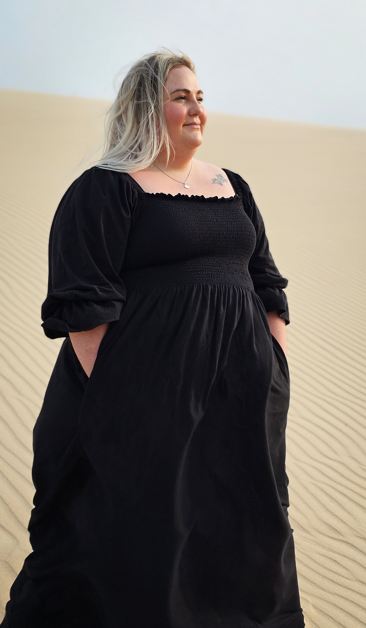 The Cottage Dress - Maxi Length - 100% Cotton