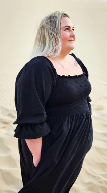 The Cottage Dress - Maxi Length - 100% Cotton