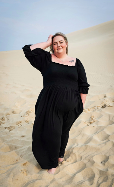 The Cottage Dress - Maxi Length - 100% Cotton