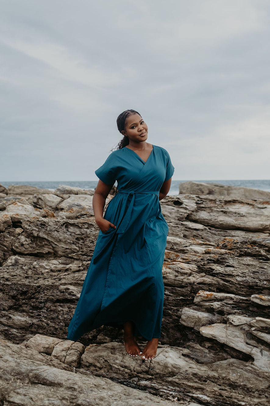 Wrap Maxi Dress