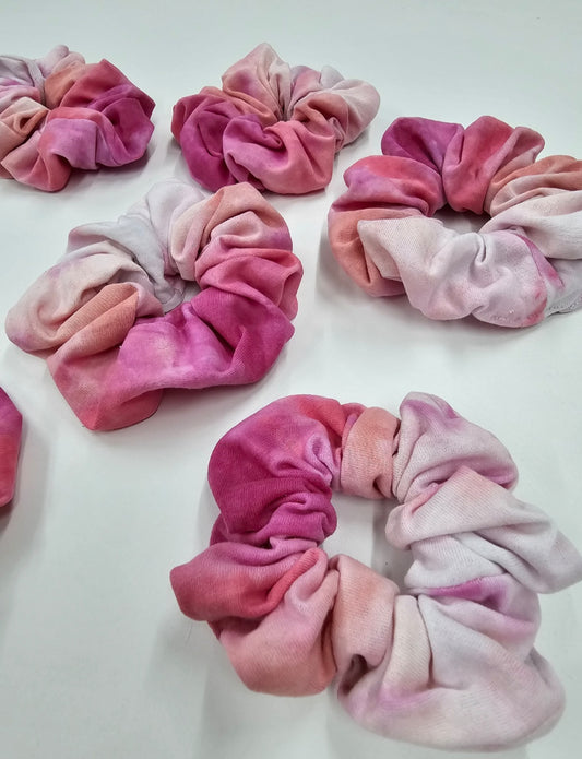 Hand Painted Hair Scrunchies